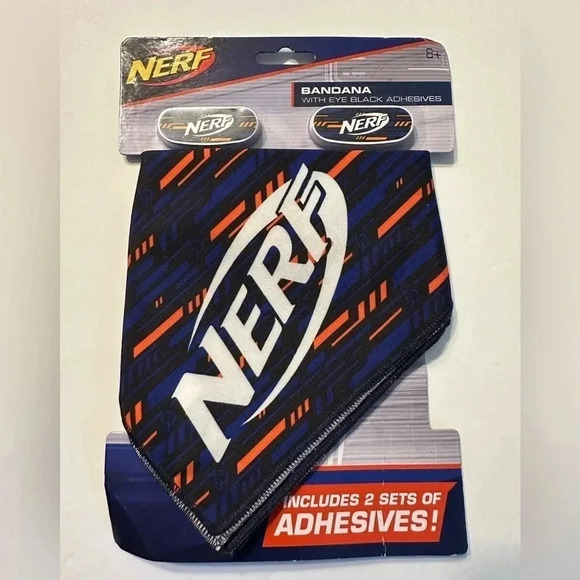 OFFICIAL NERF N-STRIKE ELITE Bandanna and Blackeye Stickers NEW - Picture 1 of 3